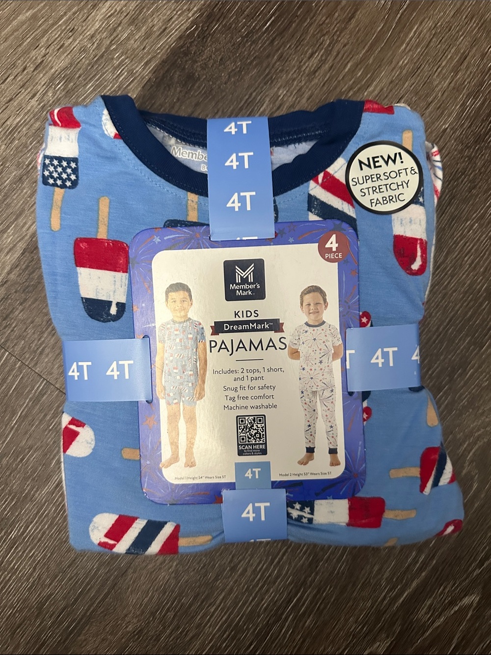 Member's Mark Kids Pajama Set - 4T